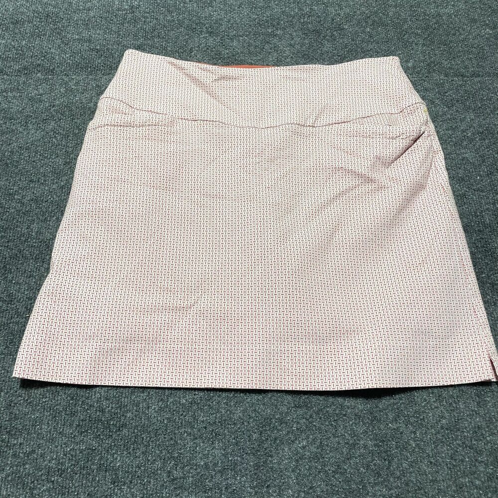 S.C.&CO. Skort Womens Large Geometric Pattern Stretch Athletic Pockets Golf Tenn
